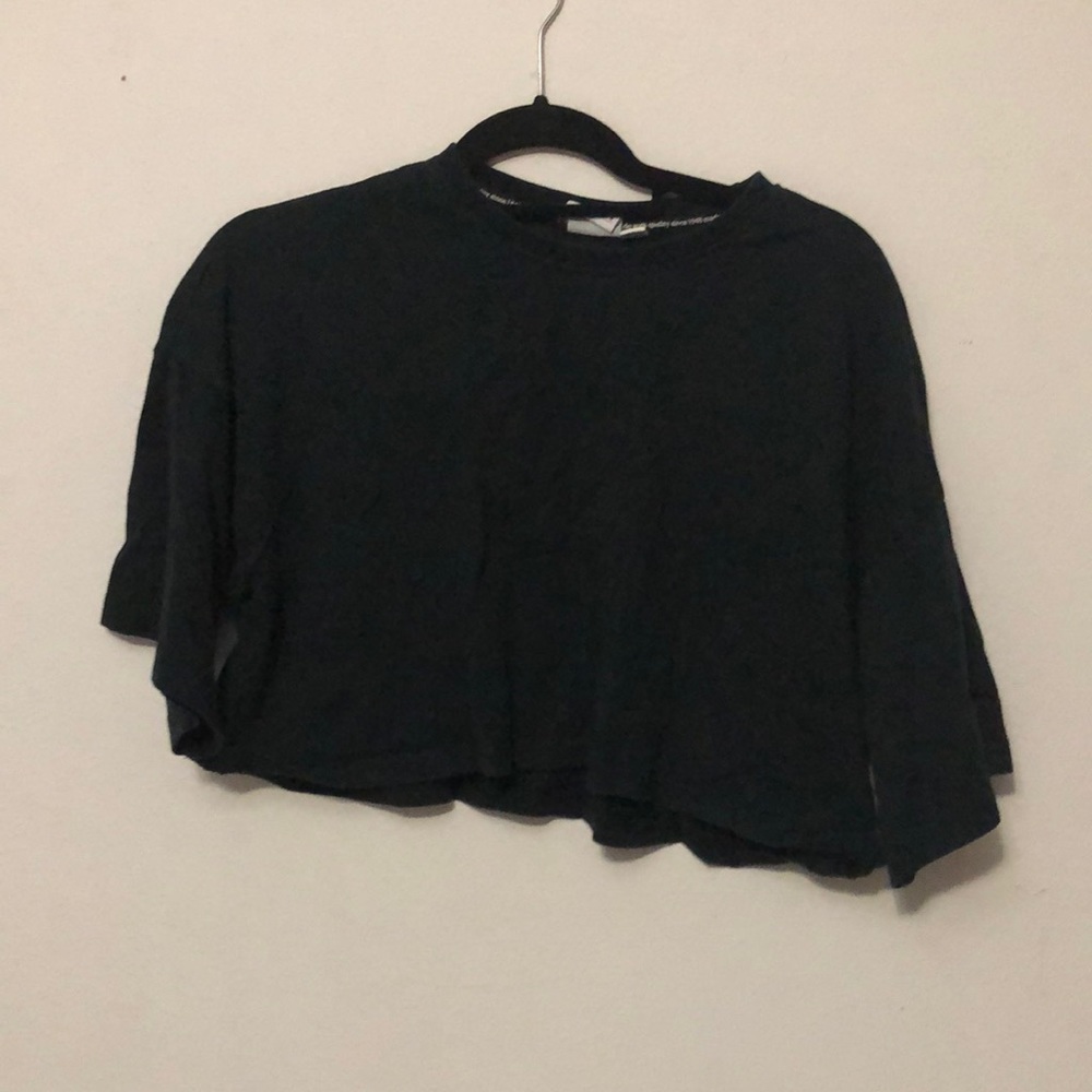 *3 for $10* Black puma crop top
